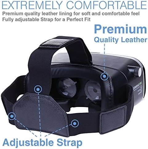 [עדכון & מגבר; קבוע] מערכת משחק אוזניות מציאות מדומה בחדות גבוהה 3 משקפיים לילדים ומבוגרים-עדשה אופטית,